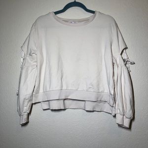 3/$20 Sale American eagle cream crop top sweater small